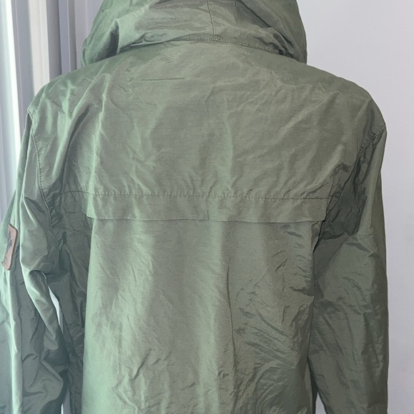 Columbia Men's wheeler peak windbreaker green size Small - Picture 7 of 9